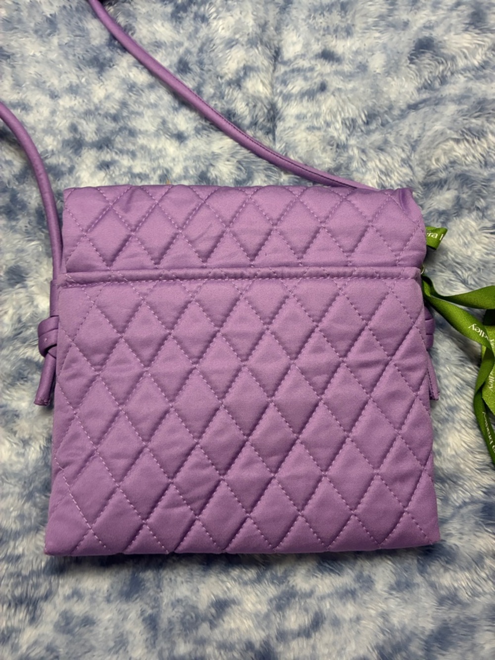 Vera Bradley Baird Hipster Quilted Purple Rhapsody Crossbody Bag NWT - Picture 2 of 7